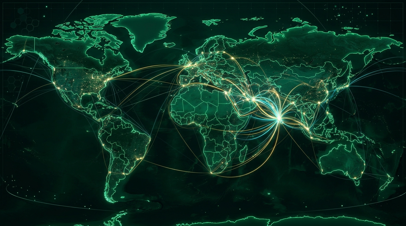 SS Global Traders Global Maritime and Air Trade Routes